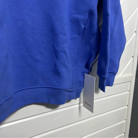 Lululemon Thick Fleece Half-Zip M/L Wild Indigo - Picture 3 of 6